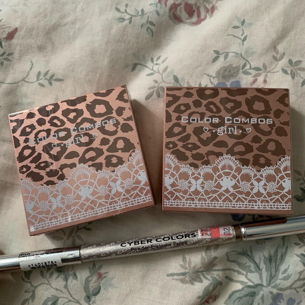 New Brown Eyebrow Powder & Pencil set